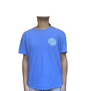 Periwinkle Men’s LCM International Worldwide Peace Graphic Shirt Size Large